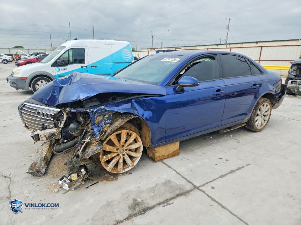 2017 AUDI A4 PREMIUM – Lot 50921336 auction photo