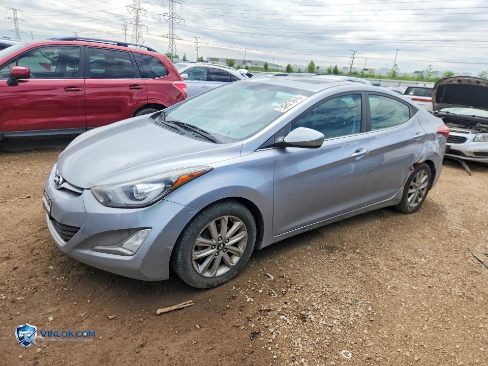 2015 HYUNDAI ELANTRA SE – Lot 50921616 auction photo