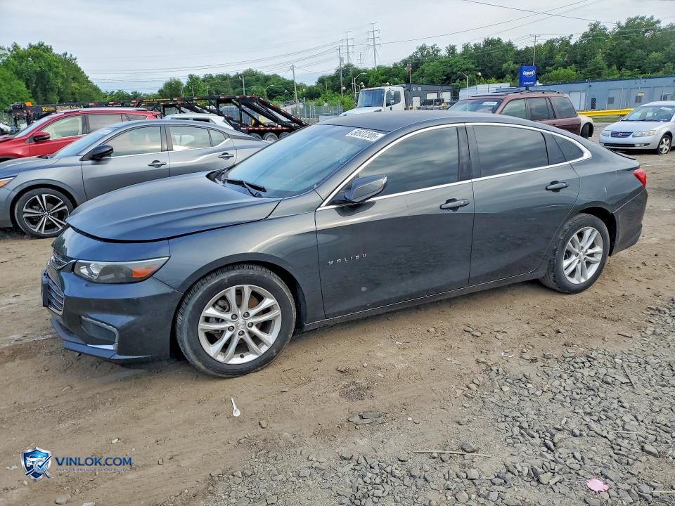 2017 CHEVROLET MALIBU LT – Lot 50932306 auction photo