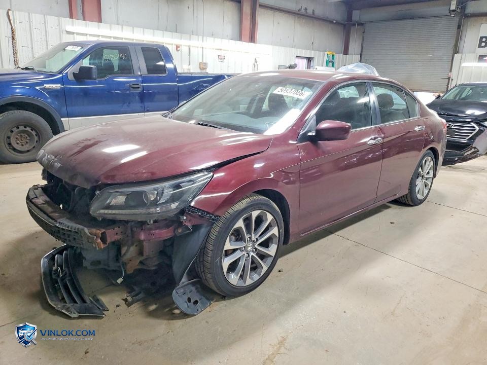 2013 HONDA ACCORD SPORT – Lot 50937066 auction photo