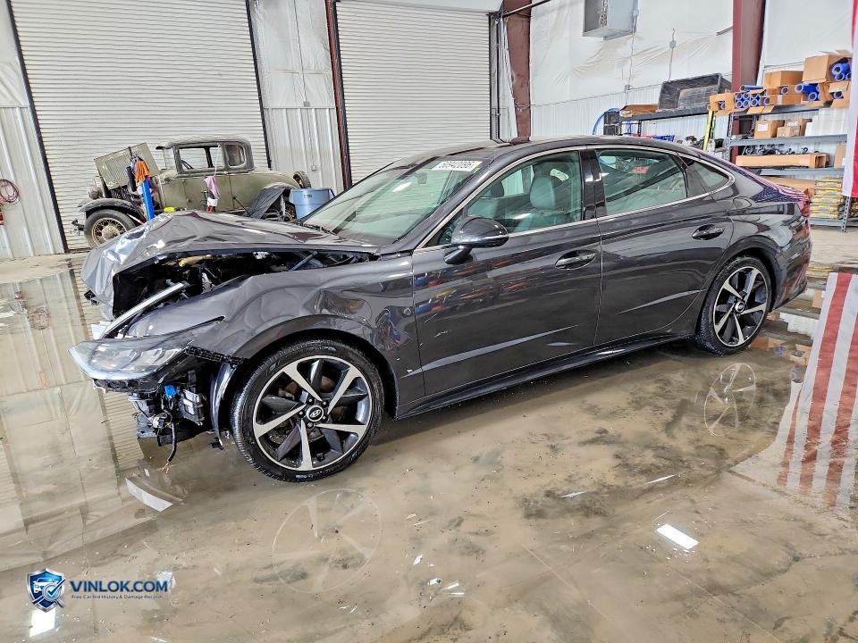 2022 HYUNDAI SONATA SEL PLUS – Lot 50942096 auction photo