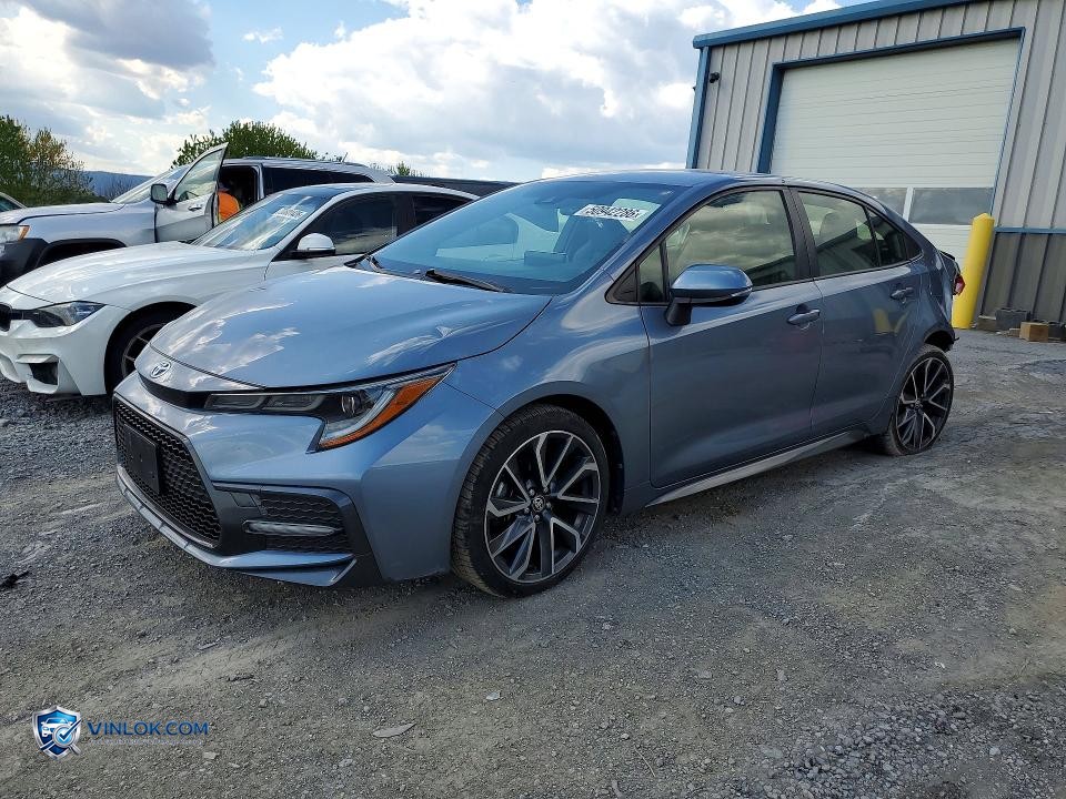 2020 TOYOTA COROLLA SE – Lot 50942286 auction photo