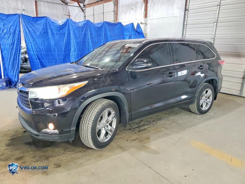 2015 TOYOTA HIGHLANDER LIMITED – Lot 50942806 auction photo