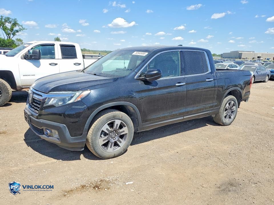 2018 HONDA RIDGELINE RTL – Lot 50945686 auction photo