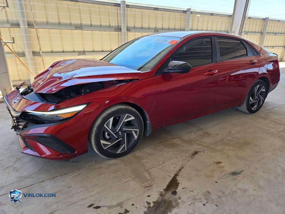 2025 HYUNDAI ELANTRA SEL SPORT – Lot 50947336 auction photo