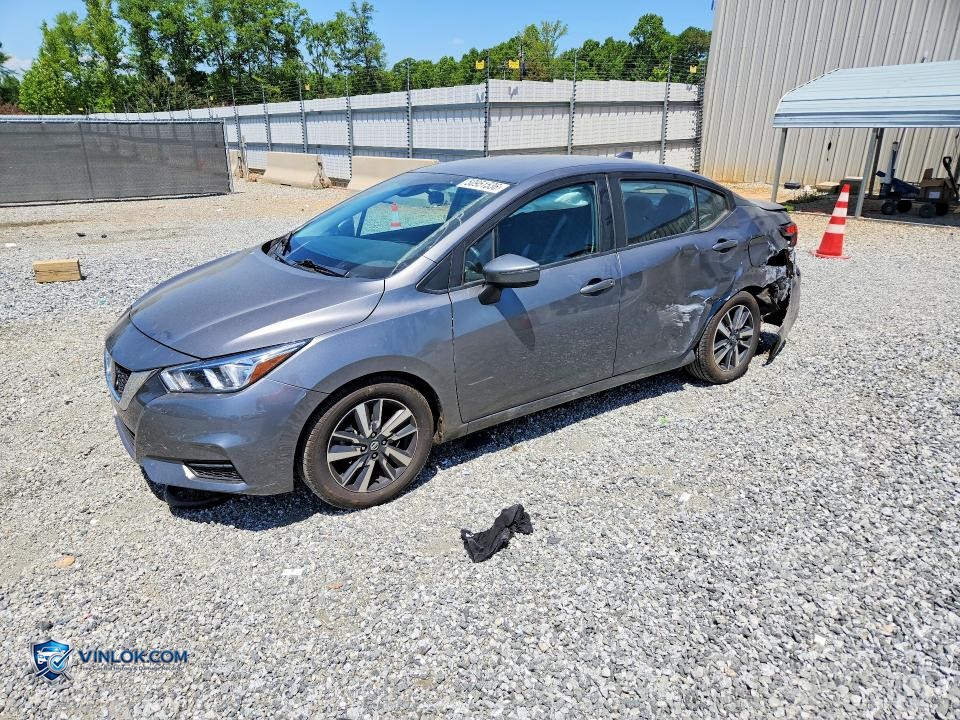2021 NISSAN VERSA SV – Lot 50951536 auction photo