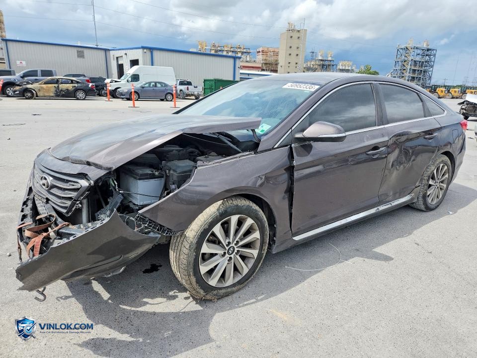 2015 HYUNDAI SONATA SPORT – Lot 50952336 auction photo