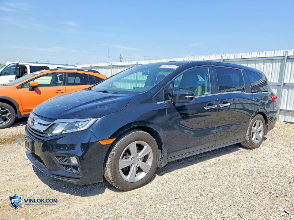 2020 HONDA ODYSSEY EXL – Lot 50956296 auction photo