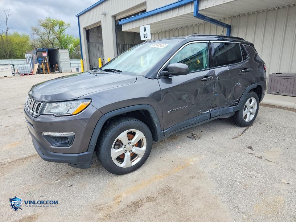2018 JEEP COMPASS 4D 2WD (NEW) – Lot 50960146 auction photo