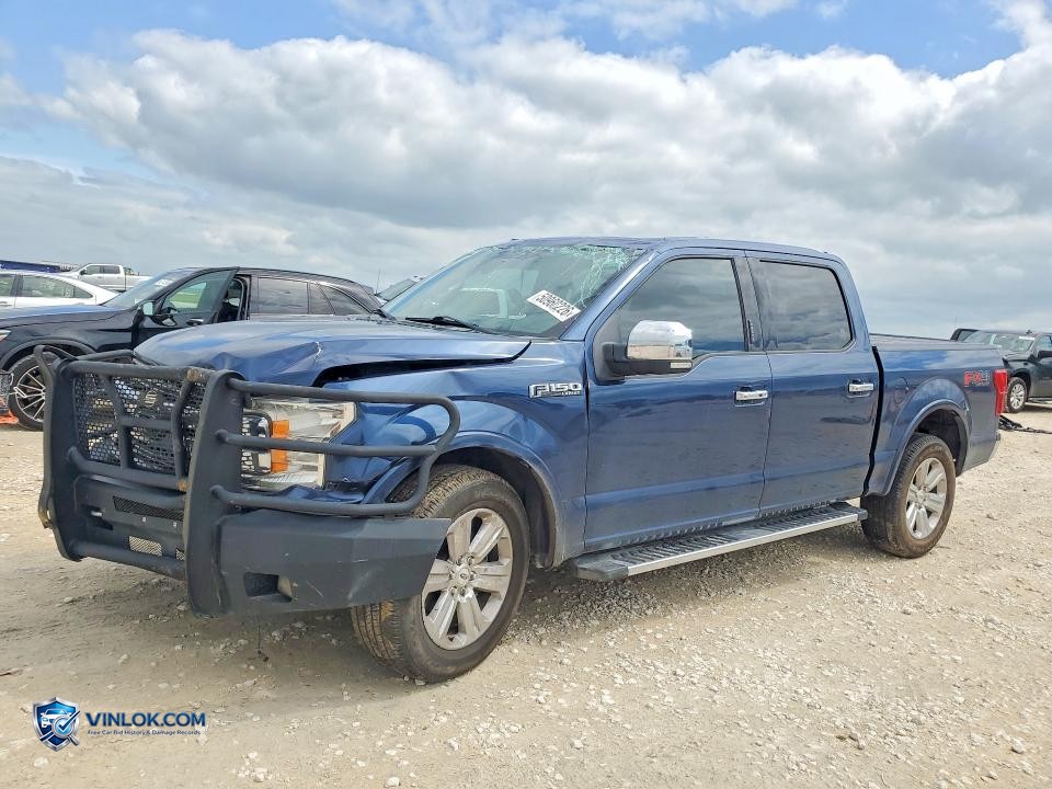 2018 FORD F150 SUPERCREW – Lot 50960226 auction photo