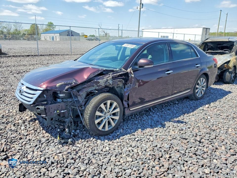 2012 TOYOTA AVALON LIMITED – Lot 50961896 auction photo