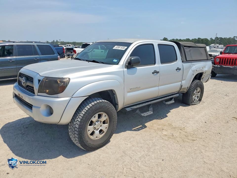 2011 TOYOTA TACOMA DOUBLE CAB PRERUNNER LONG BED – Lot 50961936 auction photo