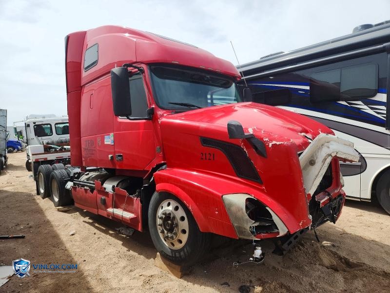 2016 VOLVO VNL SEMI TRUCK – Lot 50963156 auction photo