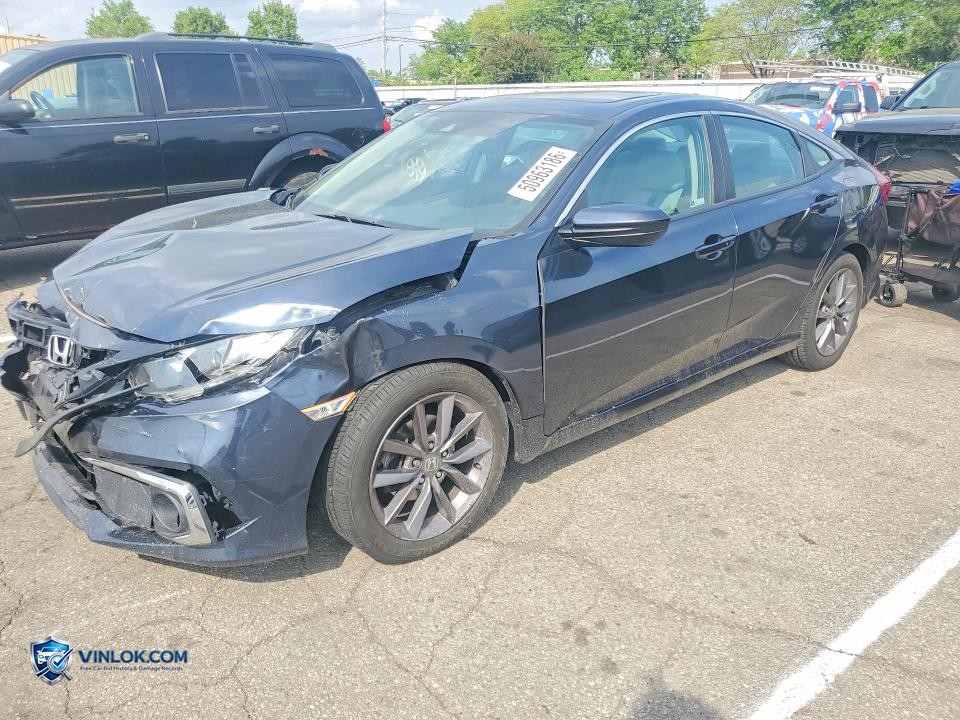 2020 HONDA CIVIC EX – Lot 50963186 auction photo