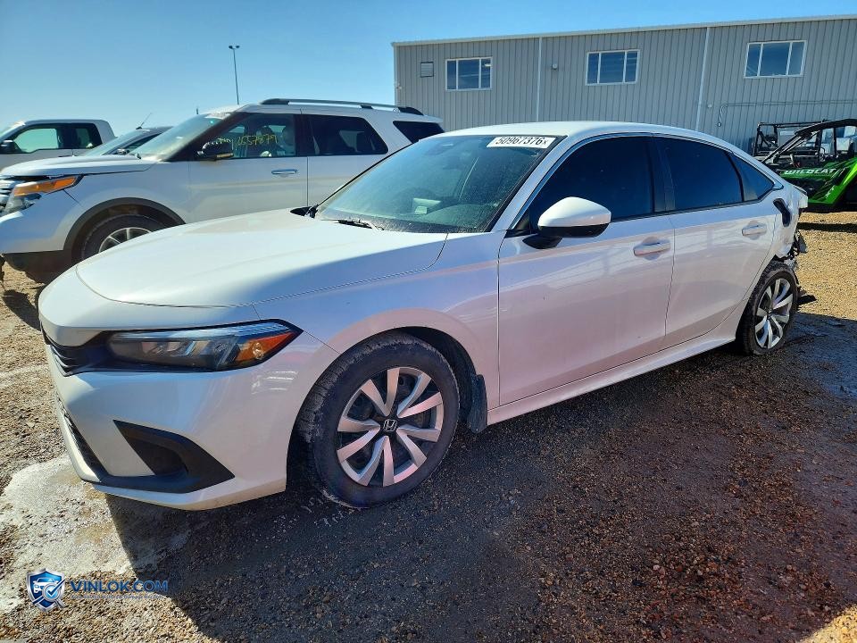 2022 HONDA CIVIC LX – Lot 50967376 auction photo