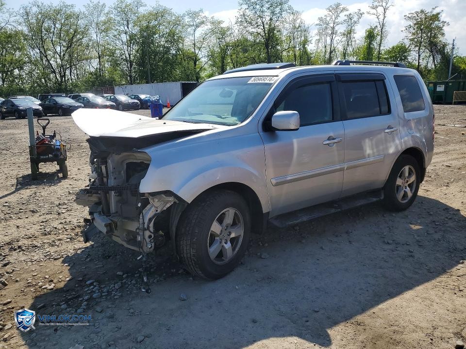 2011 HONDA PILOT EXL – Lot 50969516 auction photo
