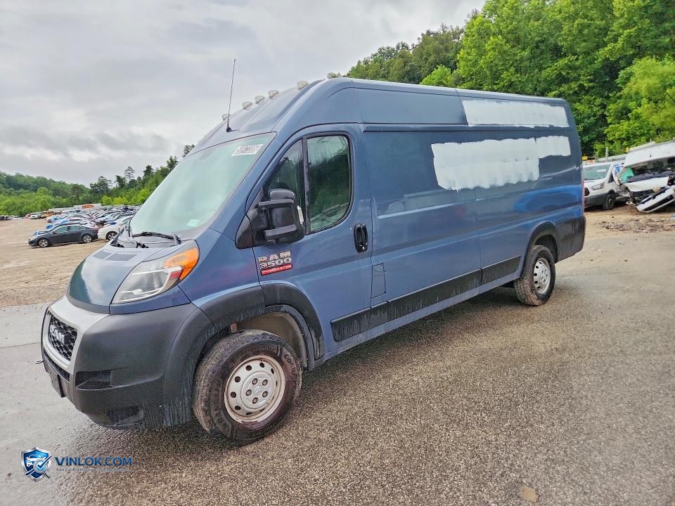2020 RAM PROMASTER 3500 DELIVERY VAN – Lot 50973306 auction photo