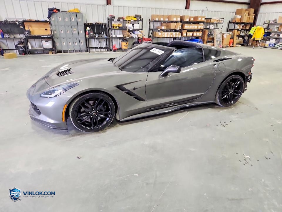2015 CHEVROLET CORVETTE STINGRAY Z51 3LT – Lot 50977906 auction photo
