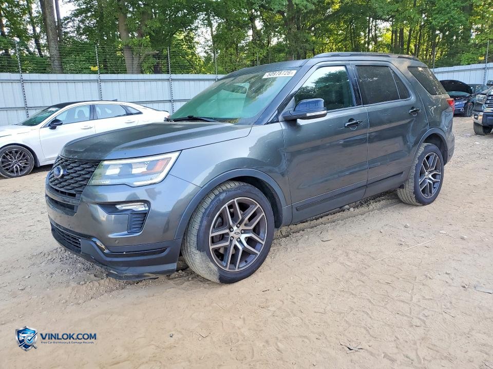 2018 FORD EXPLORER SPORT – Lot 50978726 auction photo