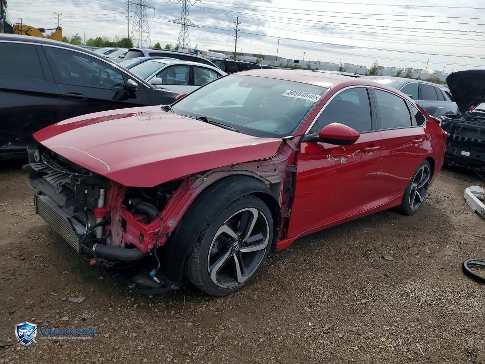 2019 HONDA ACCORD SPORT – Lot 50984646 auction photo