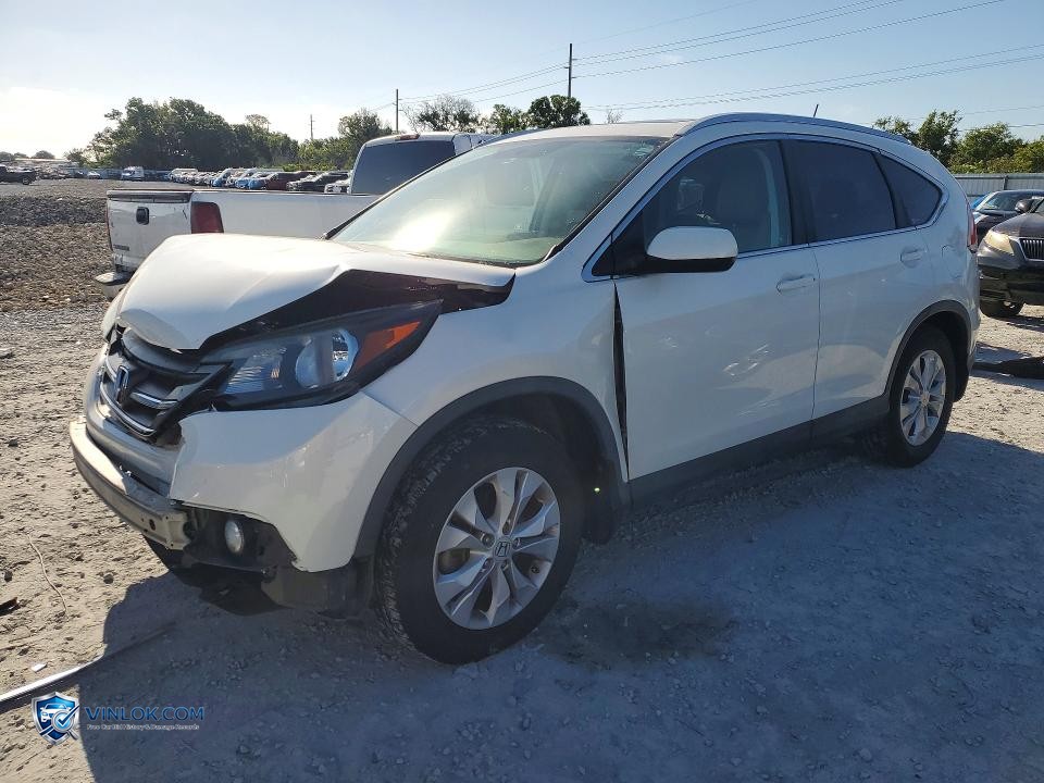 2012 HONDA CR-V EXL – Lot 50988056 auction photo