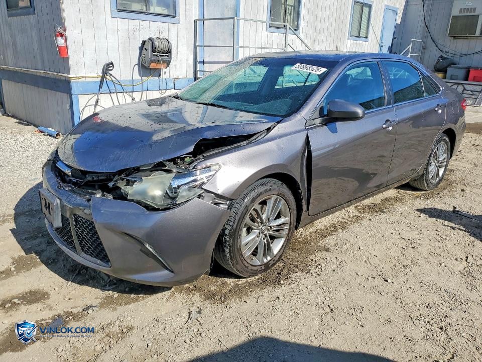 2016 TOYOTA CAMRY SE – Lot 50988526 auction photo