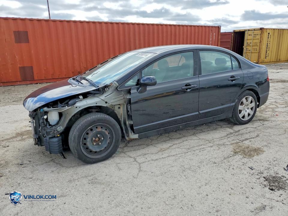 2010 HONDA CIVIC LX – Lot 50990116 auction photo