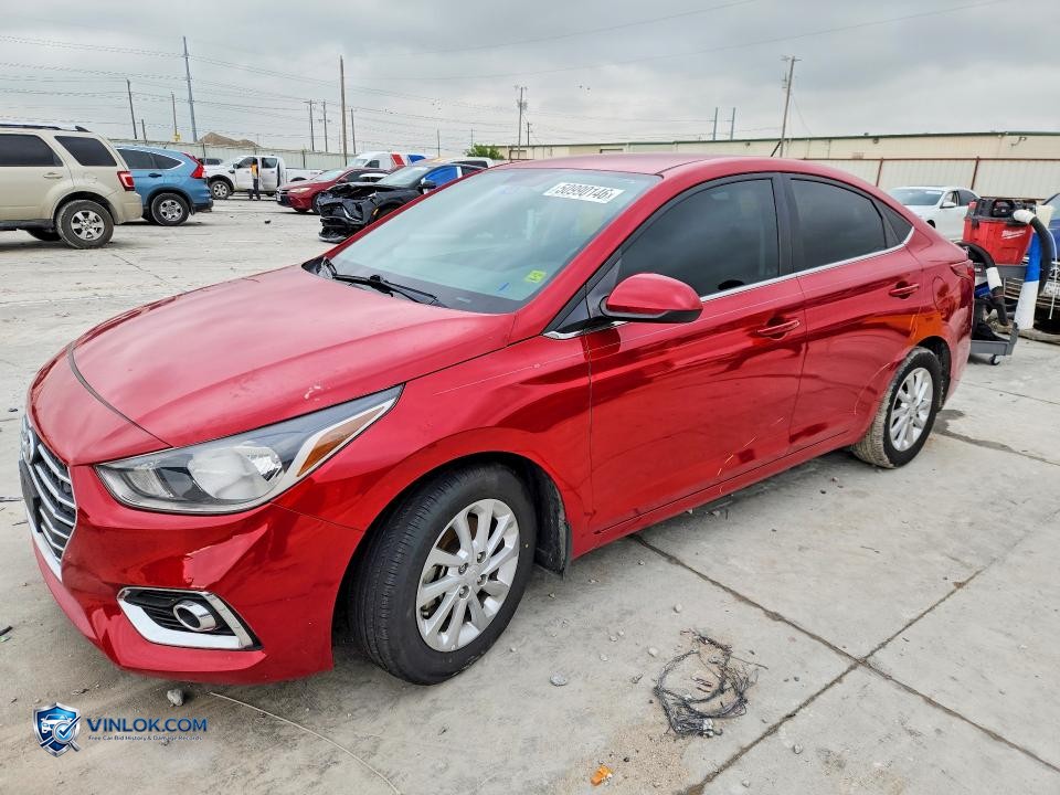 2022 HYUNDAI ACCENT SEL – Lot 50990146 auction photo