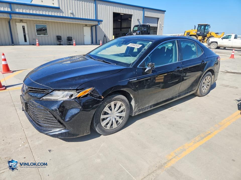 2019 TOYOTA CAMRY LE – Lot 50990506 auction photo