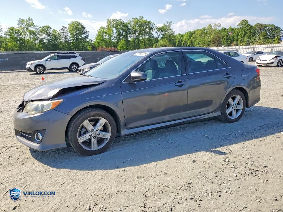 2012 TOYOTA CAMRY SE – Lot 50992376 auction photo