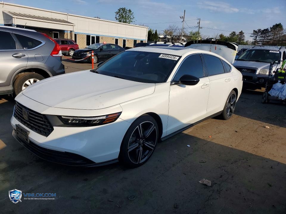 2023 HONDA ACCORD HYBRID SPORT – Lot 50994426 auction photo