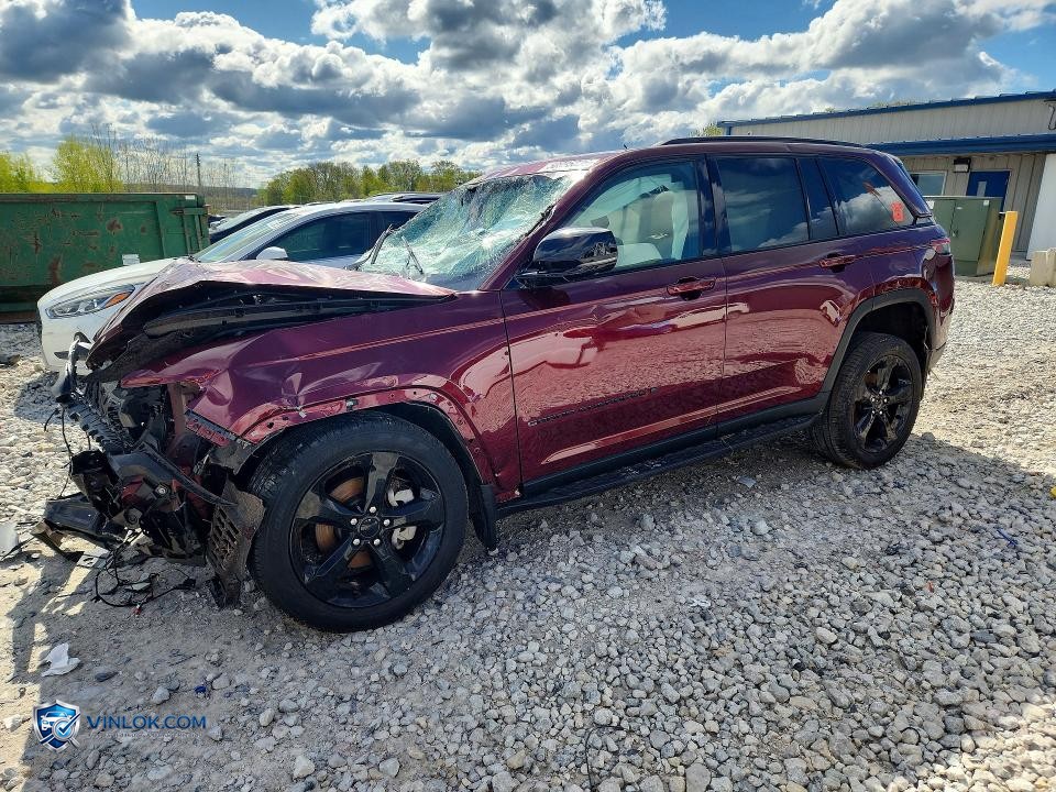 2024 JEEP GRAND CHEROKEE LIMITED – Lot 50995836 auction photo