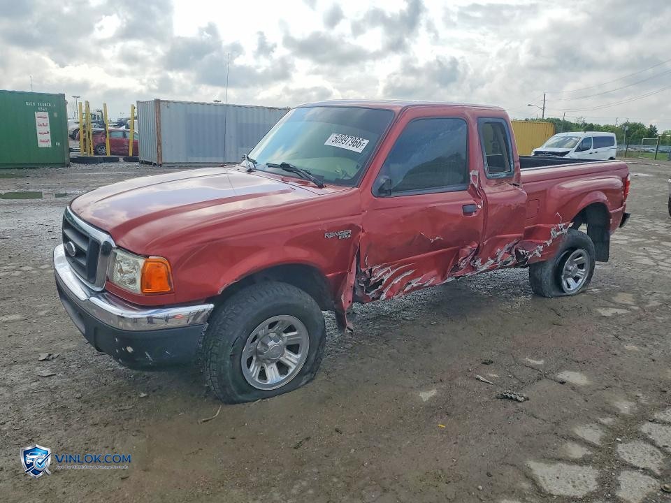 2004 FORD RANGER SUPER CAB – Lot 50997966 auction photo
