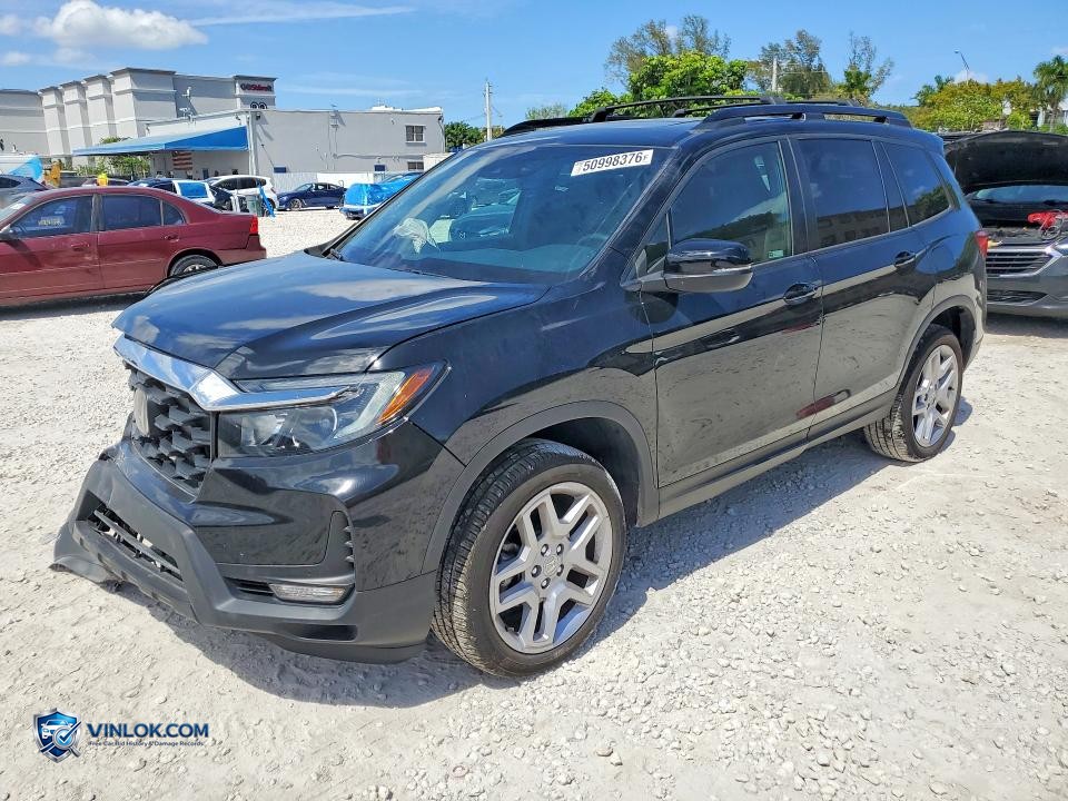 2024 HONDA PASSPORT EXL – Lot 50998376 auction photo