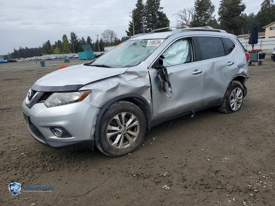 2014 NISSAN ROGUE SV – Lot 51003396 auction photo