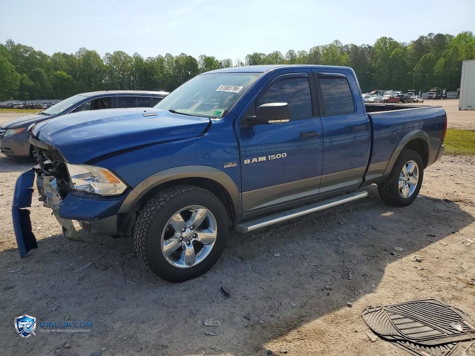 2011 DODGE RAM 1500 – Lot 51005796 auction photo