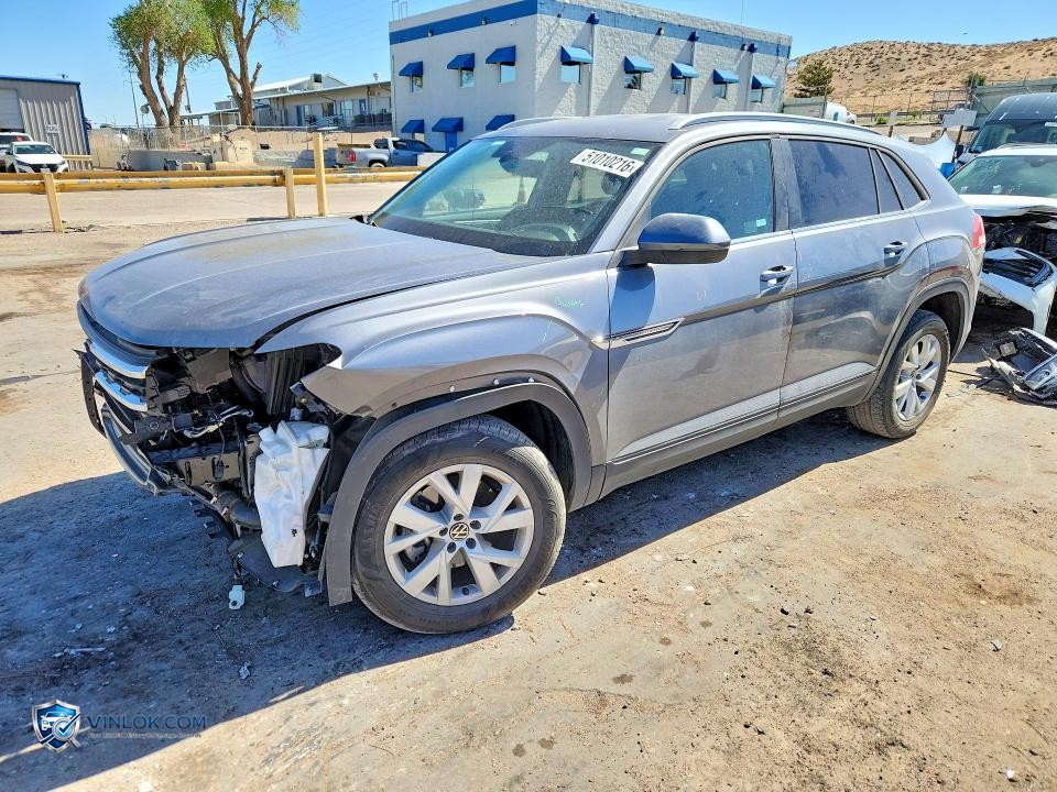 2021 VOLKSWAGEN ATLAS CROSS SPORT S – Lot 51010216 auction photo