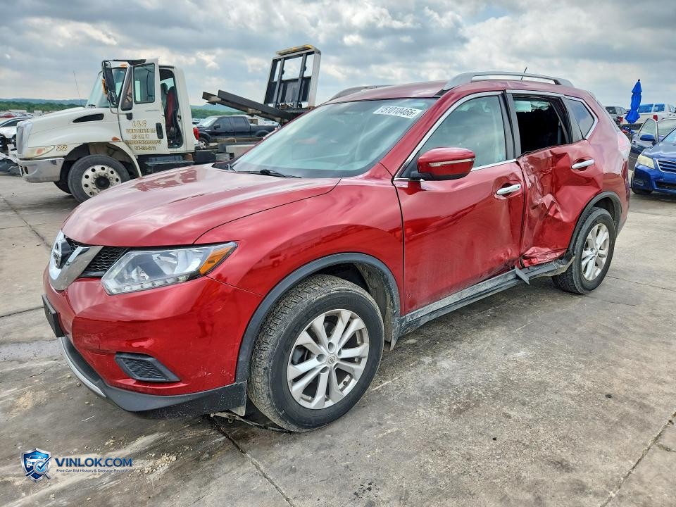 2014 NISSAN ROGUE SV – Lot 51010466 auction photo