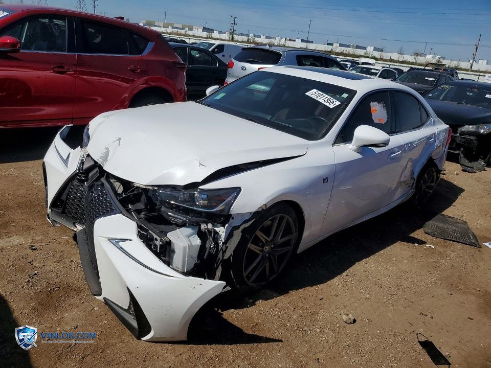 2017 LEXUS IS 300 – Lot 51011366 auction photo