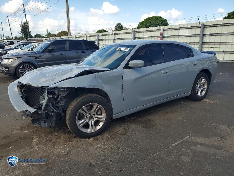 2021 DODGE CHARGER SXT – Lot 51011536 auction photo