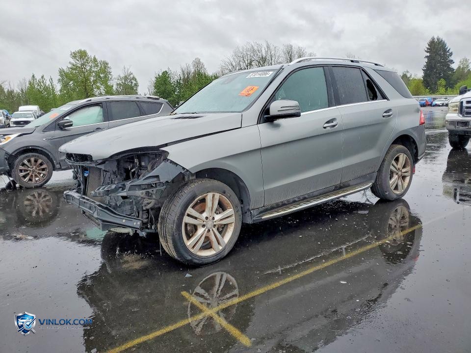 2012 MERCEDES-BENZ ML 350 4MATIC – Lot 51014086 auction photo