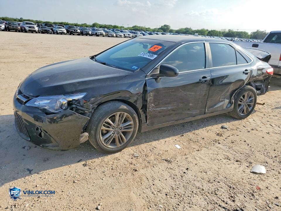 2016 TOYOTA CAMRY SE – Lot 51017496 auction photo