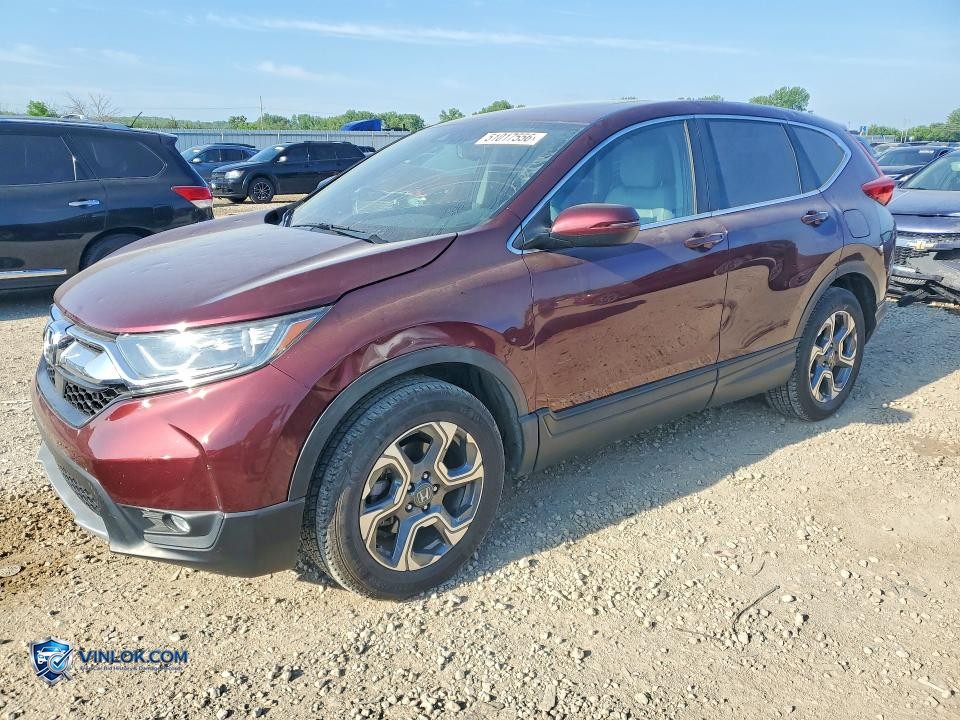 2017 HONDA CR-V EXL – Lot 51017556 auction photo