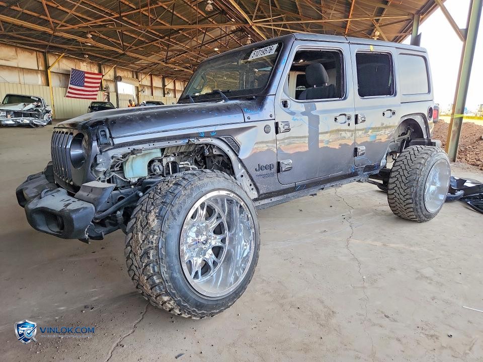 2021 JEEP WRANGLER UNLIMITED SPORT – Lot 51019576 auction photo