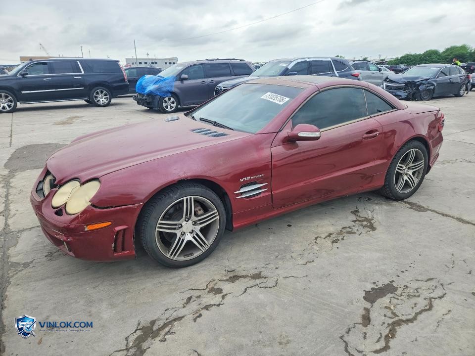 2003 MERCEDES-BENZ SL 500R – Lot 51025706 auction photo