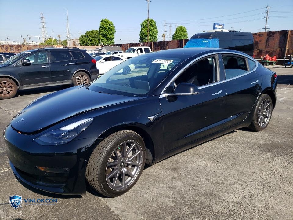 2020 TESLA MODEL 3 – Lot 51027306 auction photo