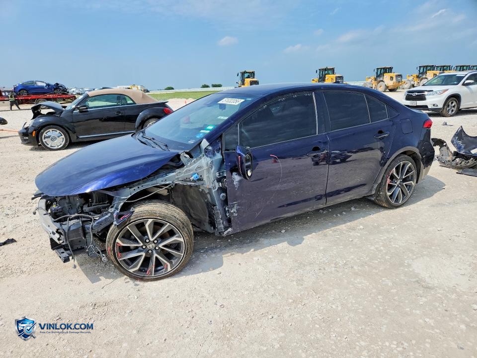 2021 TOYOTA COROLLA SE – Lot 51032056 auction photo