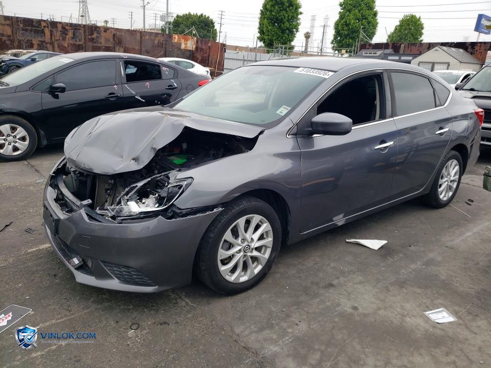 2019 NISSAN SENTRA SV – Lot 51033926 auction photo