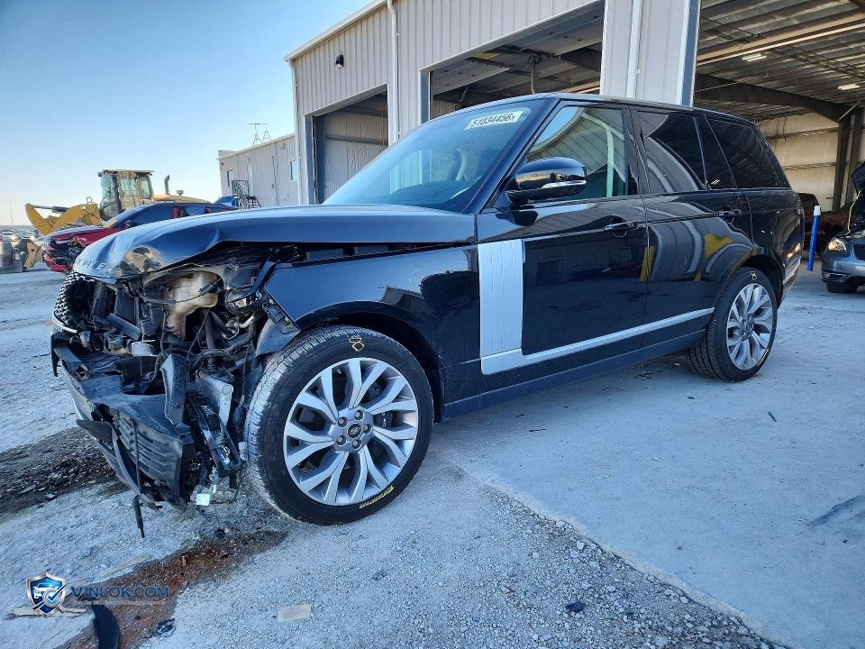 2019 LAND ROVER RANGE ROVER HSE – Lot 51034456 auction photo