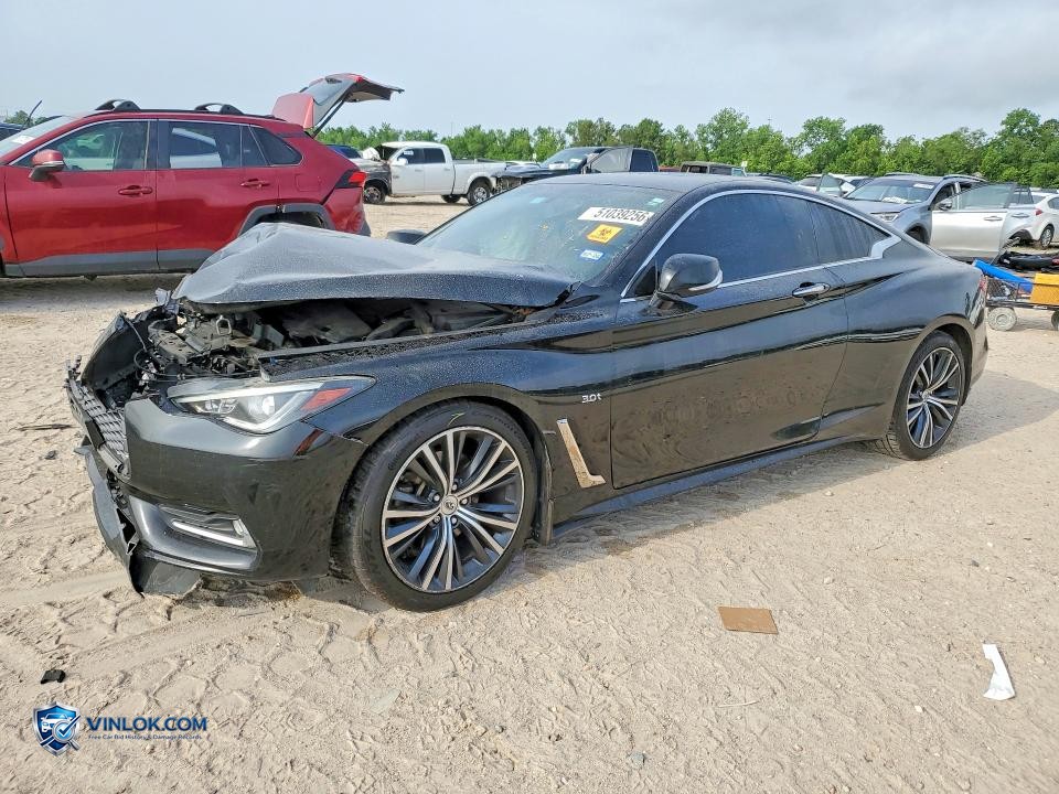 2018 INFINITI Q60 3.0T LUXE – Lot 51039256 auction photo